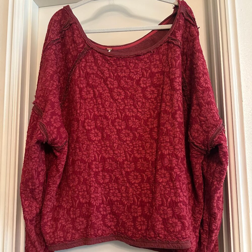 Free People Laid Back Sweatshirt